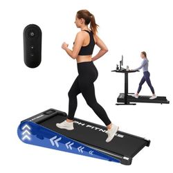 PH Fitness Løbebånd B3S – Ultra-Slim WalkingPad – Trådløs fjernbetjening, manuel hældning & FitShow App – 1–8 km/t, 120 KG – Let design