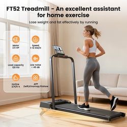 iScooter Formill FT52 Walking Pad Professionelt foldbart løbebånd Hjemmekontor Træningsudstyr Silent LCD løbebælte