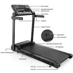 Formill FT54 fällbara löpband 3,0 hästkrafter 15° Elektrisk lutning 150 kg Kapacitet 1-14 km/h Bluetooth APP Hemlöpband