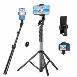 Mobilstativ med Selfiepinne & Bluetooth-fjärr – perfekt för foto & video