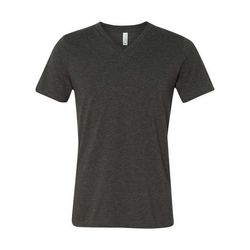 Bella + Canvas Unisex T-shirt för vuxna med CVC-band i Heather