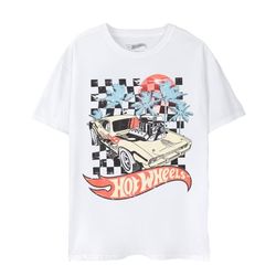 Hot Wheels T-shirt med solnedgång för män