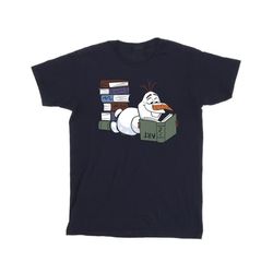 Frozen II Boys Olaf Reading Cotton T-Shirt