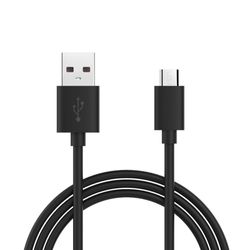 Micro-USB til USB 2.0-kabel Til Opladning og Synkronisering - Sort