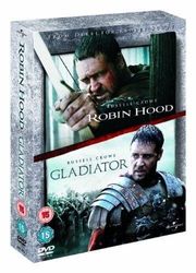 Robin Hood/Gladiator DVD (2010) Russell Crowe, Scott (DIR) Cert 15 2 Discs Pre-Owned Region 2