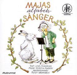 Majas alfabetssånger (CD)
