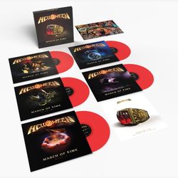 Helloween: March of time (Best of 40 years/Red) (5 Vinyl LP)
