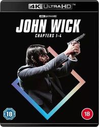 John Wick: Chapters 1-4 [18] 4K UHD Box Set Brand New