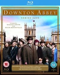 Downton Abbey: Series 5 (2014) Maggie Smith cert 12 2 discs Blu-Ray Pre-Owned