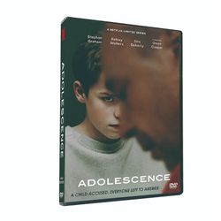 Adolescence (2025) DVD TV Series 2-Disc New Box Set English Brand New