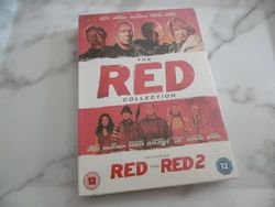 RED COLLECTION RED & RED 2 DVD 12 WILLIS FREEMAN MALKOVICH MIRREN HOPKINS Region 2 Brand New