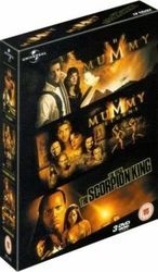 The Mummy / The Mummy Returns / The Scorpion King DVD Horror (2004) Region 2 Brand New
