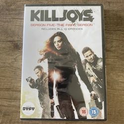 Killjoys Season 5 /Series Five Final Season DVD Region 2 Brand New