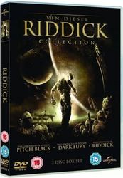 CHRONICLES OF RIDDICK TRILOGY DVD ALL PART 1 2 3 COLLECTION R2 Region 2 Brand New