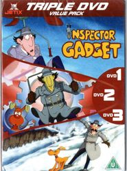 INSPECTOR GADGET - Original Cartoon - 3 Volume JETIX DVD Box set - Region 2 Brand New