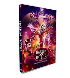The Hazbin Hotel 1 Complete season one [DVD] Regions Comedy Cartoon Brand New