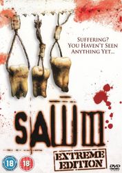 Saw III 3 Extreme Edition - Tobin Bell - Region 2 DVD Brand New