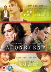 Atonement/Pride And Prejudice/Sense And Sensibility DVD (2008) Keira Knightley, Pre-Owned Region 2