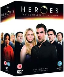 Heroes: The Complete Collection DVD (2015) Hayden Panettiere Cert 15 23 Discs Pre-Owned Region 2