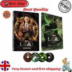 Loki Season 1-2 (2023)DVD 4-Disc Box Set Region 2 Brand New