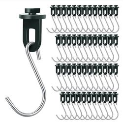INF Drivhusklemmer med S-kroker, 50-pakning