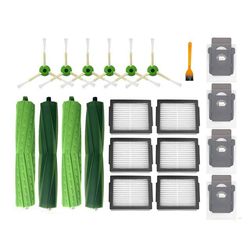 INF Tilbehør 22 deler iRobot Roomba i6 / i6+ / i3 / i3+ / i4 / i4+ / i7 / i7+ / i8 / i8+ / j7 / j7+ / E5 / E6