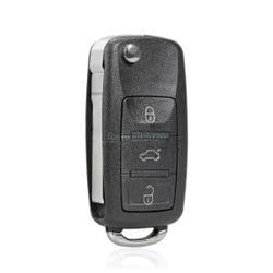 3 Button Remote Key Fob For Volkswagen VW Golf 7 Beetle Caddy Jetta Seat Skoda