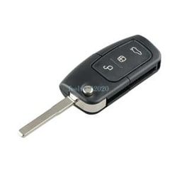 3 Button 433MHz Key Fob For Ford Focus Fiesta Galaxy Mondeo S-Max + 4D63 Chip