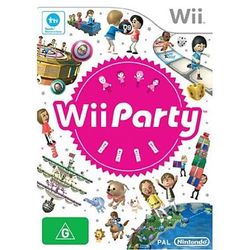 Wii Party + GRATIS klistermärken- USED