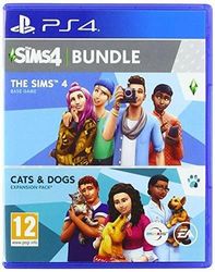 The Sims 4 Plus Cats and Dogs Bundle (Sony Playstation PS4) - Game 5DVG (Pre Owned)