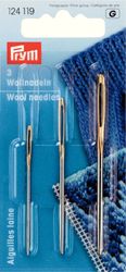 Ullnåler nr. 1-3, 3 stk. uten spiss Prym