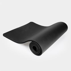 Neo-Sport Holdbar NBR Yogamåtte - 183x60cm, 1,5cm Tykkelse, Anti-Slip, Vandtæt, Letvægt til Yoga, Pilates & Fitness