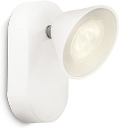 Philips myLiving Tweed Spotlight 500lm, hvid