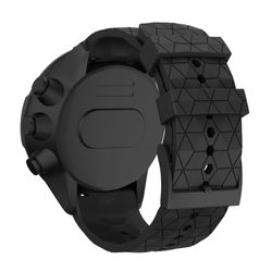 INF Klokkereim til Suunto Spartan Sport Wrist HR/9 Baro/9/D5/7 (24 mm) silikon Sort Model 1 01