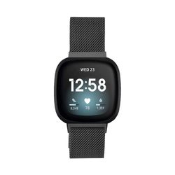 INF Fitbit Versa 3 / Sense Armband i Rostfritt Stål
