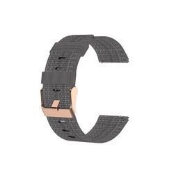 INF Klokkerem Nylon Grå Garmin Forerunner 265S/255S/Venu 2S/Vivomove 3S/Vivoactive 4S, Fossil Women's Charter HR/Women's Sport, Honor S1, Nokia STEEL