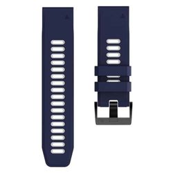 Twin klokkereim Garmin Fenix 7X Pro - Blå/Hvit