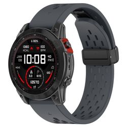 INF 22 mm silikonstropp for Garmin Epix Pro 47 mm/Fenix 7/Fenix 7 Pro