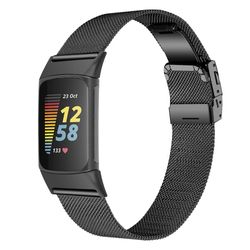 INF Klokkebånd i rustfritt stål for Fitbit Charge5/6