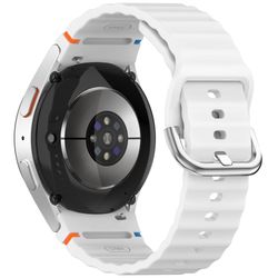 INF Samsung Watch 7 Wave-reim - Sølvspenne (falmebestandig)