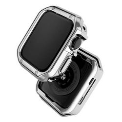 Apple Watch 42/44/45mm TPU Ska Case Bumper Silver