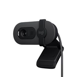 Logitech | BRIO 100 - Webkamera - Full HD - 1920 x 1080 - innebygd mikrofon - USB-C - Grafitt