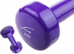VIVO håndvægte Håndvægte 4 KG FIOLET 1 stk.