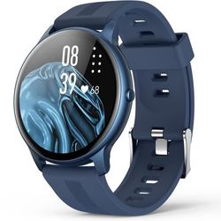 AGPTEK Smartwatch Herr, Bluetooth 5.0 Sport Connected Watch IP68 Vattentät Smart Armband Fitness Tracker
