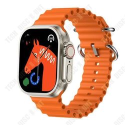 TD Smart Watch Orange Snygg Smartwatch Herr Smartwatch Dam Smart Watch Talking Bluetooth Trådlös Laddning
