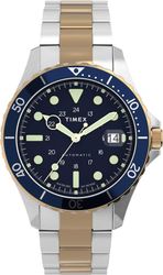 Timex Navi XL Automatic 41mm Stainless Steel Bracelet Watch TW2U83500