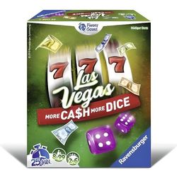 Festspel - RAVENSBURGER - Las Vegas Fler ca$h fler tärningar - 10 tärningar, 6 stora tärningar, 12 biljetter
