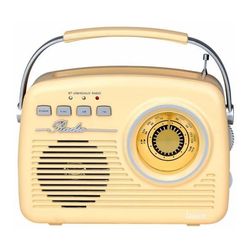 Bärbar radio - LAUSON - RA143 - AM/FM analog tuning - 2W integrerad högtalare - Uppladdningsbart batteri