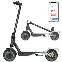 RCB R19 El-scooter för vuxna, hopfällbar 10" APP, elektrisk scooter med 400W motor, räckvidd 35KM, batteri 36V 10.4 Ah