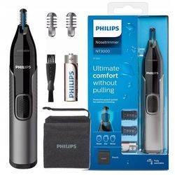 Öron- och näshårstrimmer - Philips - NT3650 16 - Smärtfri precision - Borste ingår